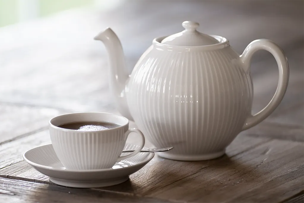 Teeservice Pillivuyt Plissé